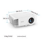 BenQ TH575i Proiettore a raggio standard 3800 ANSI lumen DLP 1080p (1920x1080) Compatibilità 3D Bianco