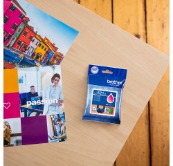 Brother inktcartridge, 500 pagina's, OEM LC-521M, magenta
