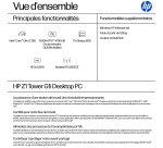 HP Z1 Tower G1i Intel Core Ultra 7 265 16 Go DDR5-SDRAM 1 To SSD NVIDIA RTX A1000 Windows 11 Pro Station de travail AI Workstation, AI PC Noir
