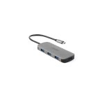 Acer 7in1 Type C Dongle Avec fil USB 3.2 Gen 1 (3.1 Gen 1) Type-C Argent