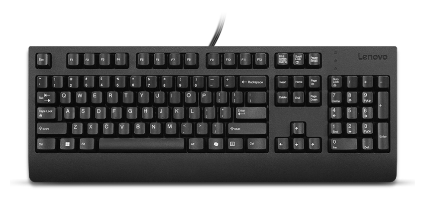 Lenovo Preferred Pro II USB Keyboard-French clavier maison/bureau Français Noir