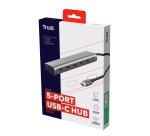 Trust Halyx USB 3.2 Gen 1 (3.1 Gen 1) Type-C Argent