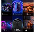 Hisense Party Rocket 160 Altoparlante da festa Nero 160 W