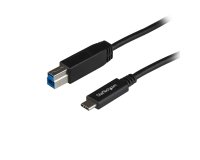 StarTech.com Câble USB-B vers USB-C de 1m, USB 10Gbps, Cordon de Données, USB 3.2 Gen 2, Câble de Transfert de Données USB-C
