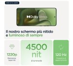 Motorola edge 60 con Moto AI (8/256GB, Fotocamera 50+50+10MP, selfie 50MP, Display 6.67" pOLED 120Hz, MediaTek Dimensity 24M, batteria 5200mAh, ricarica 68W, Android 15), PANTONE Shamrock