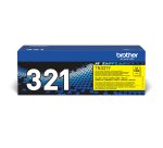 Brother TN-321 / TN321Y Tóner original amarillo de capacidad estándar (1500 páginas)