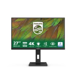 Philips 3000 series 27B1U3900/00 computer monitor 68,6 cm (27") 3840 x 2160 Pixels 4K Ultra HD LCD Zwart