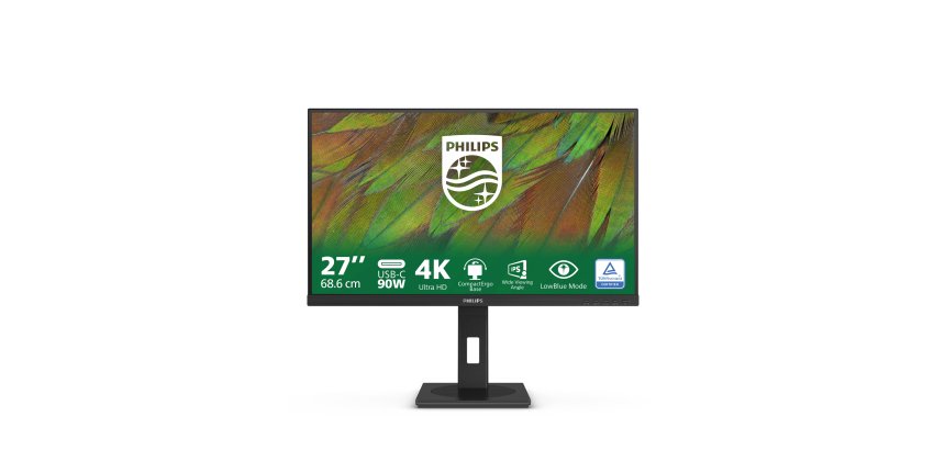 Philips 3000 series 27B1U3900/00 computer monitor 68,6 cm (27") 3840 x 2160 Pixels 4K Ultra HD LCD Zwart