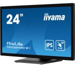iiyama ProLite T2438MSC-B1 écran plat de PC 60,5 cm (23.8") 1920 x 1080 pixels Full HD LED Écran tactile Noir