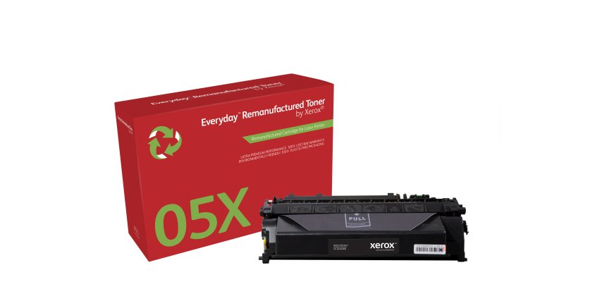 Toner rigenerato EverydayTM di Xerox Mono compatibile con HP 05X (CE505X), Alta capacità
