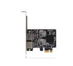 StarTech.com Carte Réseau PCIe Gigabit à 2 Ports, Carte NIC PCI Express 10/100/1000Mbps, Double Realtek RTL8111H, Fonctionne avec Windows et Linux, Conforme TAA