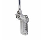 StarTech.com Antivol Universel pour Ordinateur Portable de 2m, Câble de Sécurité Sérialisé pour Ordinateur Portable, Compatible avec Noble Wedge®/Nano/K-Slot, Serrure Universelle, Câble à Combinaison Sans Clé, TAA
