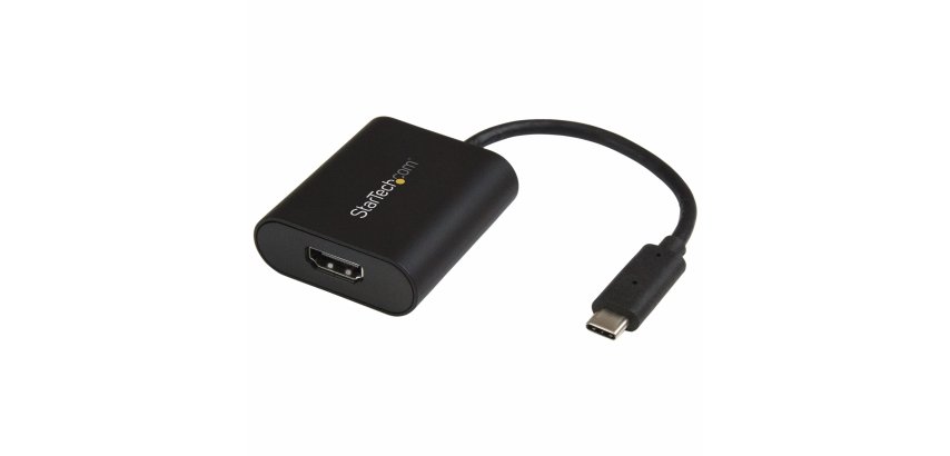 StarTech.com USB-C to HDMI Adapter - with Presentation Mode Switch - 4K 60Hz