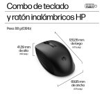 HP Conjunto de teclado y ratón inalámbricos 655