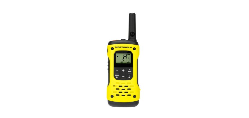 Motorola Talkabout T92 H2O ricetrasmittente 16 canali 446.00625 - 446.19375 MHz Nero, Giallo