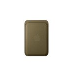 Apple Porte-cartes en tissage fin pour iPhone avec MagSafe - Olive sombre