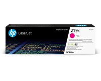 HP 219X cartouche haute capacité couleurs séparées pour imprimante laser
