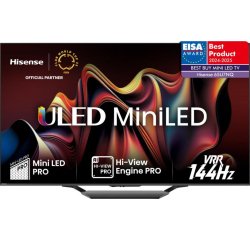 Hisense 65U79NQ TV 165.1 cm (65") 4K Ultra HD Smart TV Wi-Fi Black 500 cd/m²