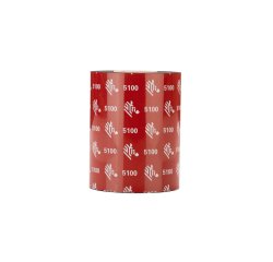 Zebra 5100 Resin cinta térmica 450 m Negro