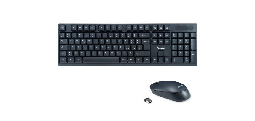 Equip Wireless Keyboard & Mouse Set, IT Layout