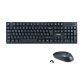 Equip 245223 tastiera Mouse incluso Ufficio RF Wireless QWERTY Italiano Nero