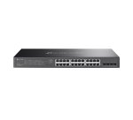 TP-Link Omada SG2428LP commutateur réseau Géré L2/L2+ Gigabit Ethernet (10/100/1000) Connexion Ethernet, supportant l'alimentation via ce port (PoE) Gris