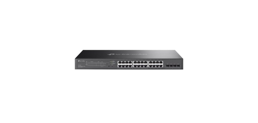 TP-Link Omada SG2428LP commutateur réseau Géré L2/L2+ Gigabit Ethernet (10/100/1000) Connexion Ethernet, supportant l'alimentation via ce port (PoE) Gris