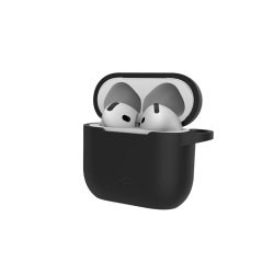 Celly AIRCASE PARA AIRPODS 4 NEGRO