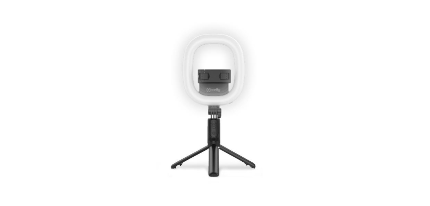 Celly CLICKRINGBTBK anello di illuminazione LED