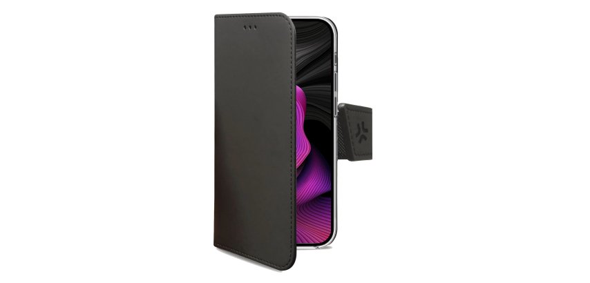Celly WALLY1055 mobile phone case 17 cm (6.7") Wallet case Black