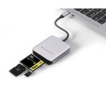 Conceptronic BIAN09G lettore di schede USB 3.2 Gen 2 Type-C Grigio