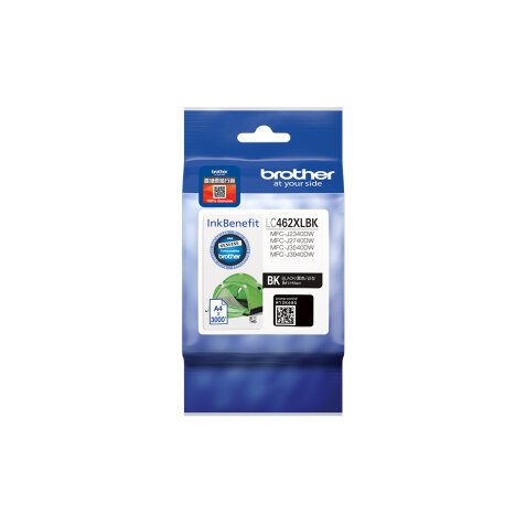 Brother LC462XLBK inktcartridge 1 stuk(s) Hoog (XL) rendement Zwart