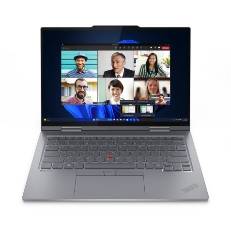 Lenovo ThinkPad X1 2-in-1 Intel Core Ultra 5 125U Hybride (2-in-1) 35,6 cm (14") Touchscreen WUXGA 16 GB LPDDR5x-SDRAM 512 GB SSD Wi-Fi 6E (802.11ax) Windows 11 Pro Grijs