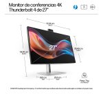 HP Monitor de videoconferencia 4K Pro de la serie 7 de 27 pulgadas: 727pm