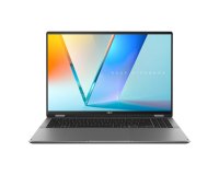 ASUS Vivobook 16 Flip TP3607SA-FLIP-DICSI144X Copilot+ PC Intel Core Ultra 7 256V Hybride (2-en-1) 40,6 cm (16") Écran tactile WUXGA 16 Go LPDDR5x-SDRAM 512 Go SSD Wi-Fi 7 (802.11be) Windows 11 Pro Noir, Gris