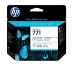HP 771 tête d'impression DesignJet noir photo/gris clair