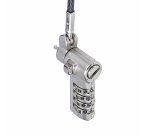 StarTech.com Antivol Universel pour Ordinateur Portable de 2m, Câble de Sécurité Sérialisé pour Ordinateur Portable, Compatible avec Noble Wedge®/Nano/K-Slot, Serrure Universelle, Câble à Combinaison Sans Clé, TAA