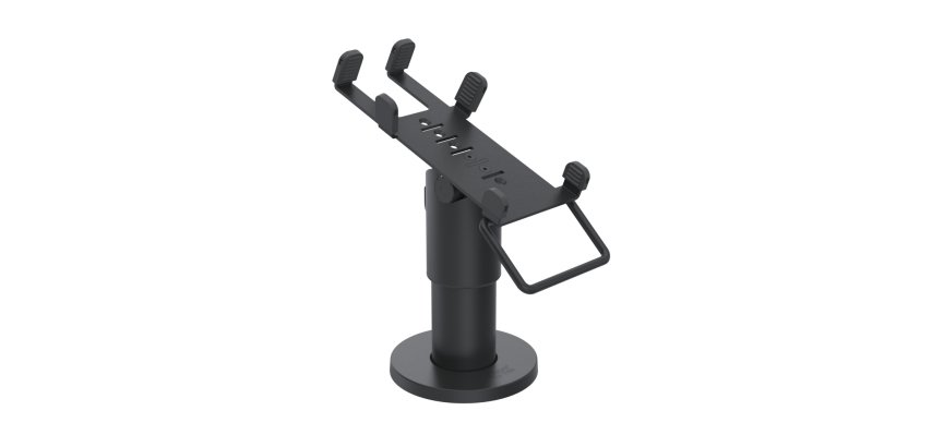 Ergonomic Solutions SpacePole Payment ING3000-D-MH-02 accessoire de système de paiement en point de vente Monture POS Noir Métal