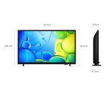 Samsung Full HD 32" UE32F6000FUXZT, Hyper Real Processor, HDR & Pur Color, Smart Experience, OTS Lite & Adaptive Sound, Slim Look Design, Smart TV, 2025