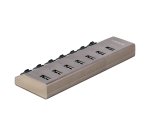 StarTech.com 7 Port Self-Powered USB C Hub with Individual On/Off Switches, USB 3.0 (5Gbps) Expansion Hub with Power Supply, Desktop Laptop USB-C to USB-A Splitter
