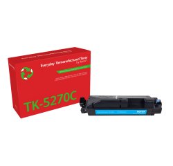 Toner remanufacturé Cyan Everyday™ de Xerox compatible avec Kyocera TK-5270C, Capacité standard