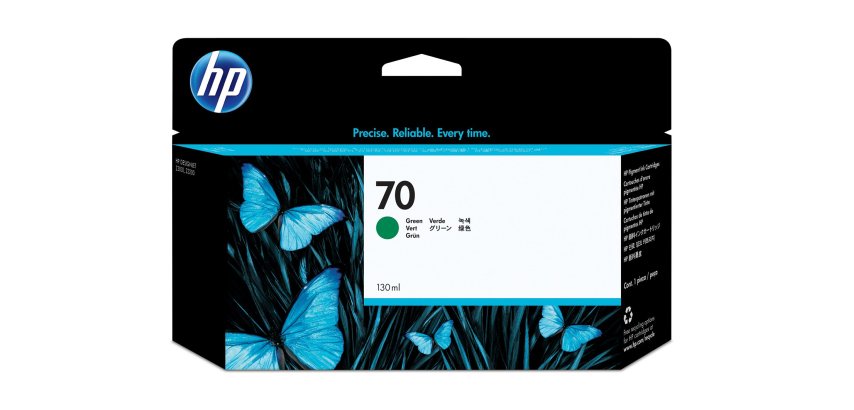 HP 70 - vert - original - DesignJet - cartouche d'encre