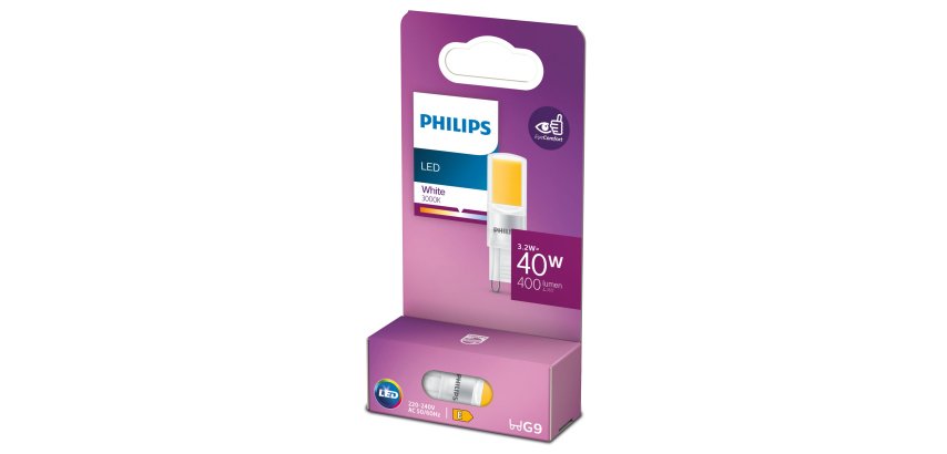 Philips 8719514303775 LED bulb White 3000 K 3.2 W G9 E