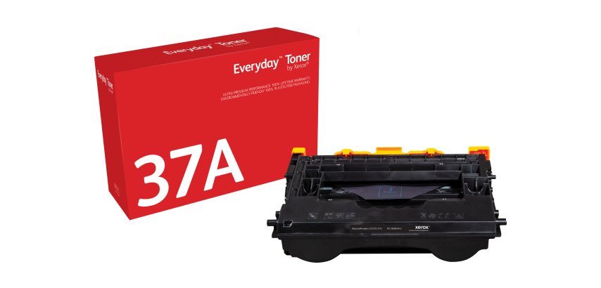 Toner Everyday™ Noir de Xerox compatible avec HP 37A (CF237A), Capacité standard