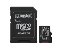 Kingston Technology 128GB microSDXC Canvas Select Plus Gen3 150MB/s A1 Card + Adapter