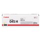 Cartouche Laser 045H Jaune 1243C002