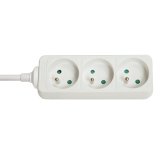 Lindy Multiprise 3 prises FR, blanc