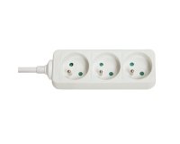 Lindy Multiprise 3 prises FR, blanc