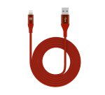 Celly USBLIGHTCOL3MRD cavo Lightning 3 m Rosso