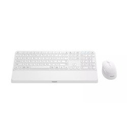 Philips 6000 series SPT6607W/16 teclado Ratón incluido Universal RF Wireless + Bluetooth QWERTY Inglés Blanco